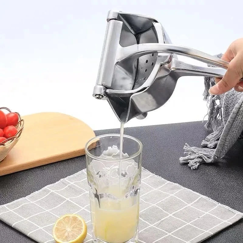 Elevate Your Juice Experience with the 2024 Manual Aluminum Alloy Juice Squeezer - Perfect for Pomegranates, Oranges, Lemons, and More!